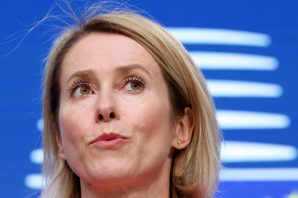 &Scaron;&eacute;fka diplomacie Eur&oacute;pskej &uacute;nie Kaja Kallasov&aacute;. FOTO: Reuters