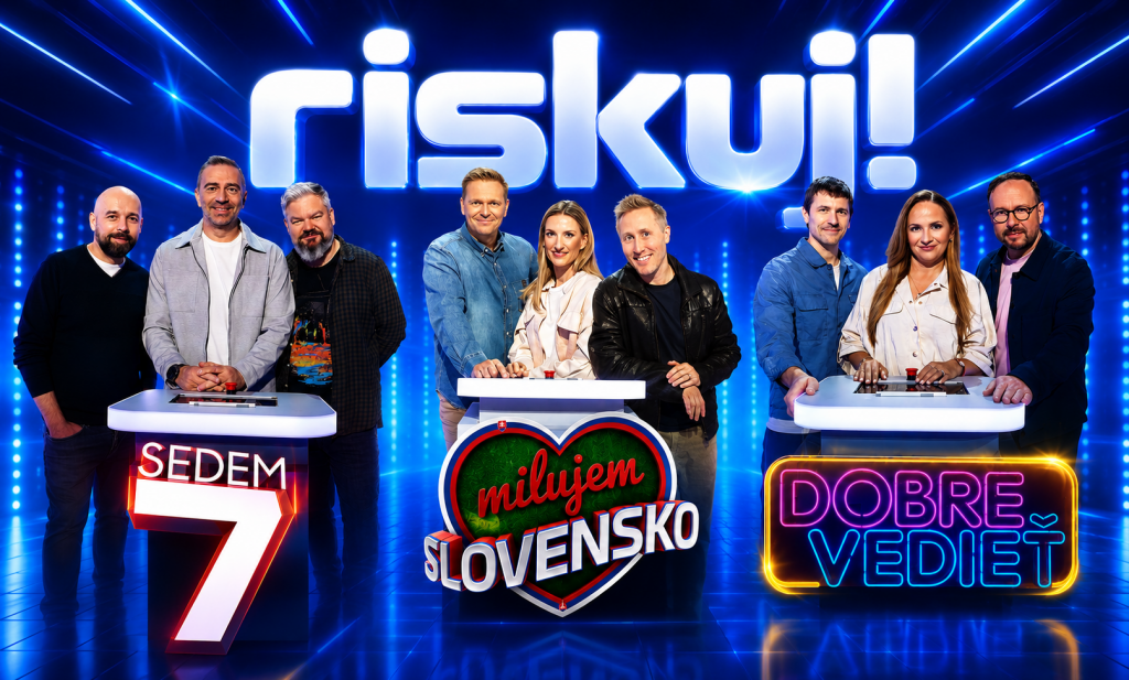 Na TV JOJ dnes &scaron;tartuje celebritn&yacute; &scaron;peci&aacute;l Riskuj! s tv&aacute;rami Milujem Slovensko, Sedem a Dobre vedieť.