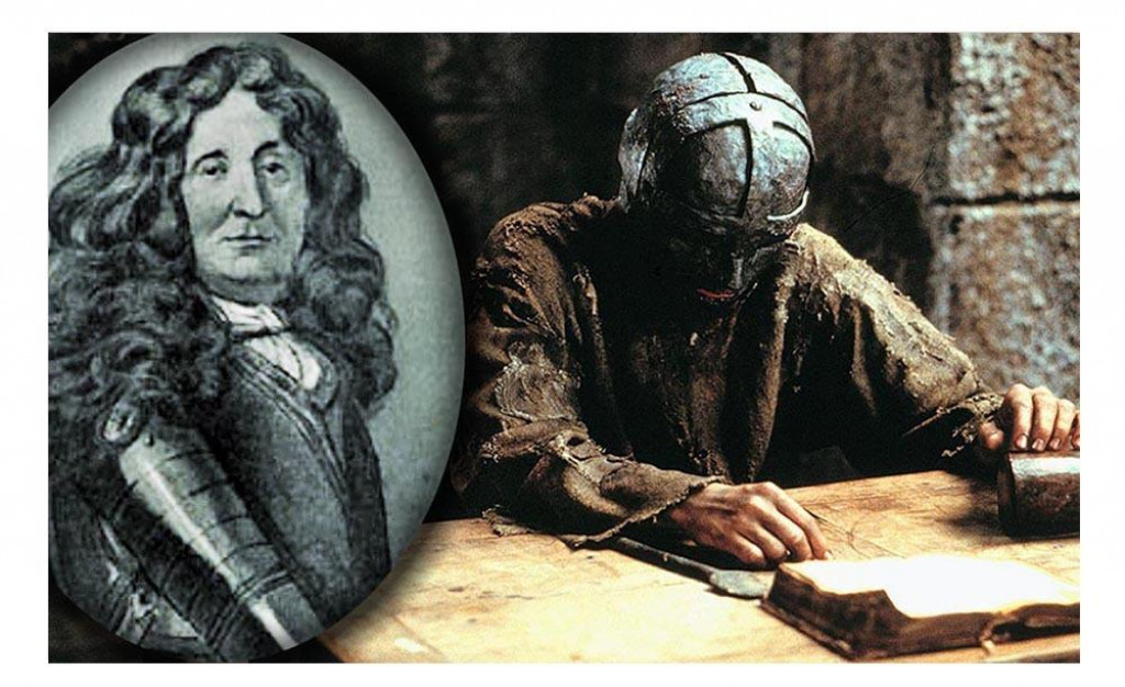 Skutočn&yacute; v&auml;zeň s maskou (ilustračn&aacute; sn&iacute;mka je z filmu Muž so železnou maskou z roku 1998) bol niekto in&yacute; a nestr&aacute;žil ho d&lsquo;Artagnan, ten ako veliteľ kr&aacute;ľovsk&yacute;ch mu&scaron;ketierov pridelil v&auml;zňa svojmu podriaden&eacute;mu de Saint-Marsovi (na men&scaron;om portr&eacute;te).