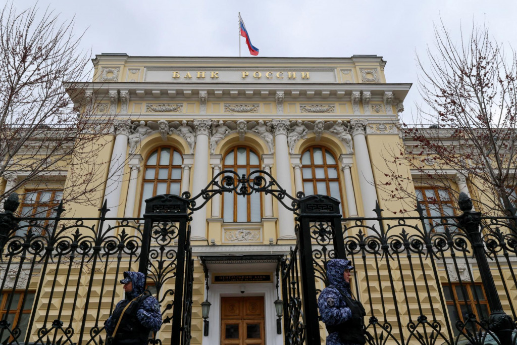 Rusk&aacute; centr&aacute;lna banka. FOTO: Reuters
