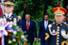 Americk&yacute; prezident Donald Trump a viceprezident USA JD Vance. FOTO: REUTERS