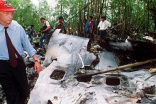 Piloti zr&uacute;teniu stroja nijako zabr&aacute;niť nemohli. FOTO: Bureau of Aircraft Accidents Archives