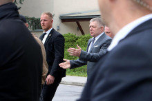 Na sn&iacute;mke predseda vl&aacute;dy Robert Fico. FOTO: TASR/J&aacute;n Kro&scaron;l&aacute;k