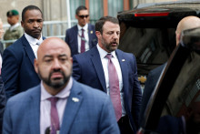 Americk&yacute; minister pre vn&uacute;torn&uacute; bezpečnosť Markwayne Mullin. FOTO: Reuters