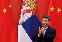 Č&iacute;nsky prezicent Si Ťin-pching. FOTO: REUTERS