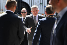 Predseda vl&aacute;dy SR Robert Fico (Smer&ndash;SD). FOTO TASR