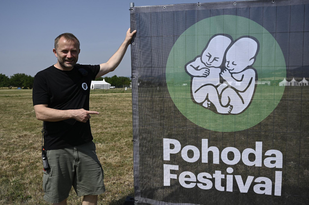 Organiz&aacute;tor festivalu Pohoda Michal Ka&scaron;č&aacute;k. FOTO: TASR/Radovan Stoklasa