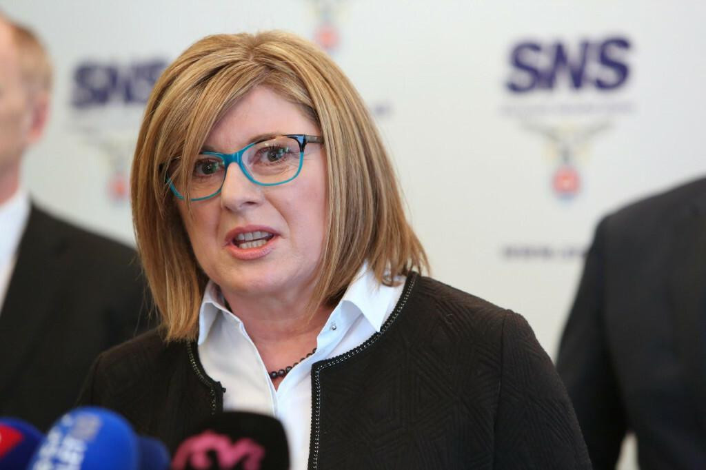 Exministerka p&ocirc;dohospod&aacute;rstva Gabriela Matečn&aacute;. FOTO: HN/Peter Mayer