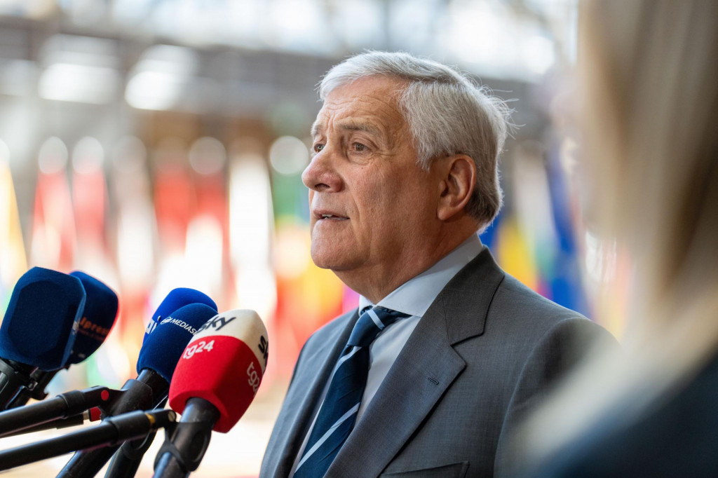 Taliansky minister zahraničn&yacute;ch vec&iacute; Antonio Tajani. FOTO: TASR/AP