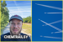 Ved&aacute;tor za dve min&uacute;ty vy&scaron;kolil chemtrails komunitu