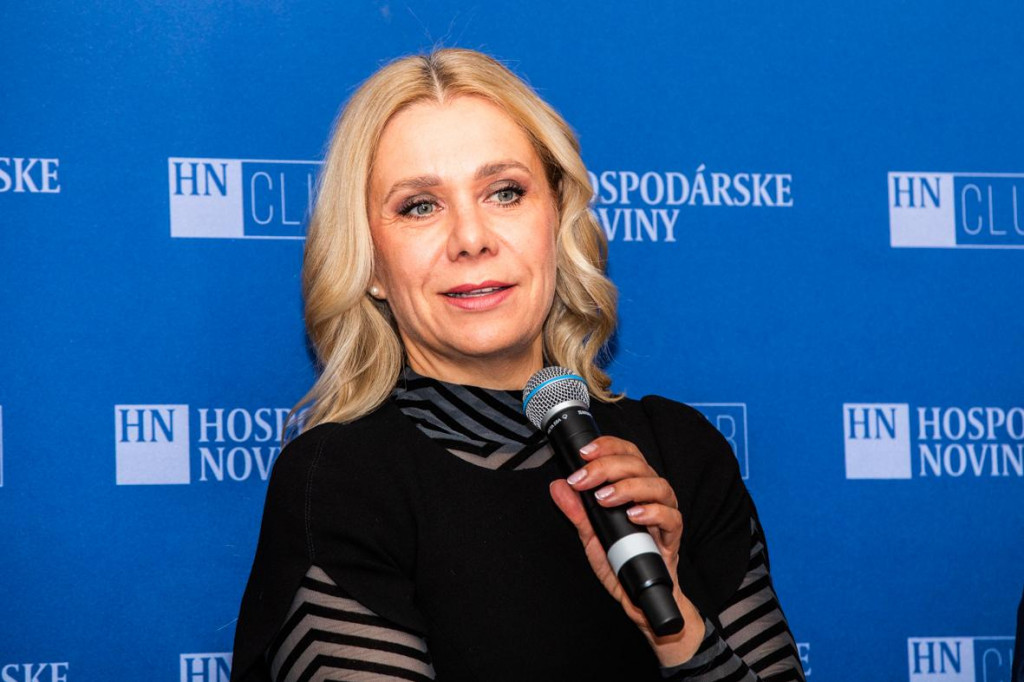 ministerka hospod&aacute;rstva Denisa Sakov&aacute; (Hlas-SD). FOTO: HN/Spodniakov&aacute; Miroslava