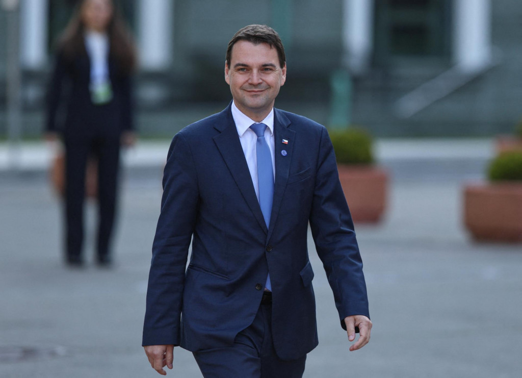 Česk&yacute; minister zahraničn&yacute;ch vec&iacute; Petr Macinka. FOTO: Reuters