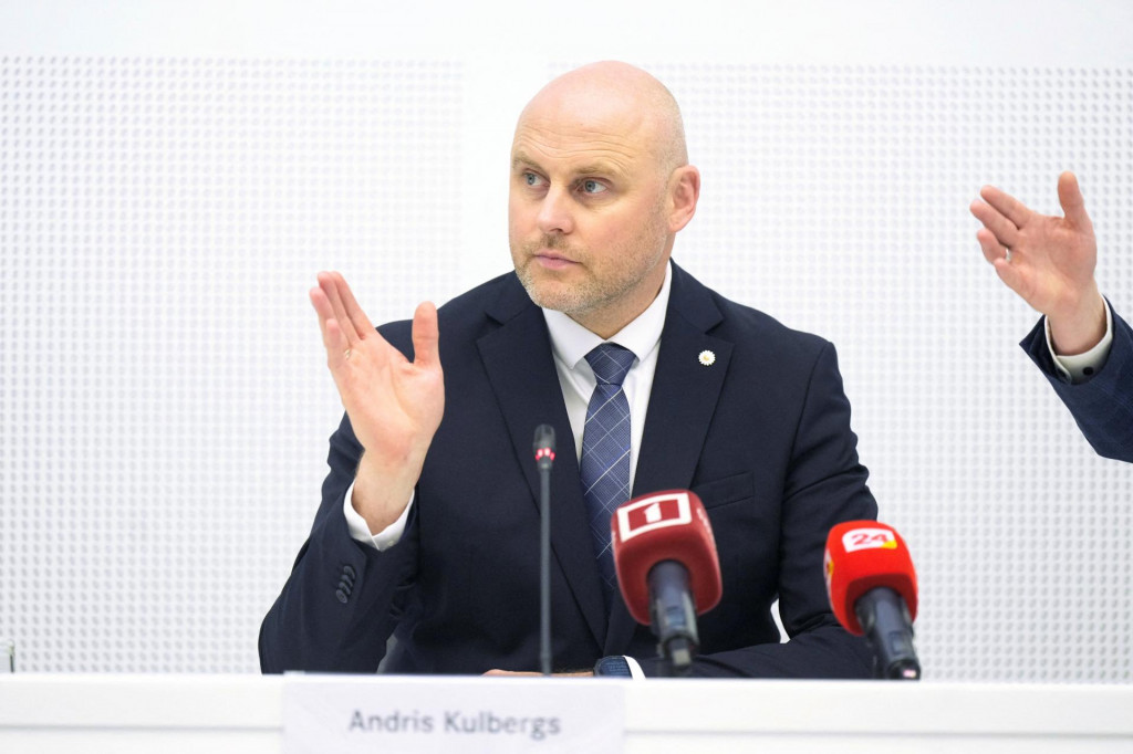 Nov&yacute; loty&scaron;sk&yacute; premi&eacute;r Andris Kulbergs. FOTO: Reuters