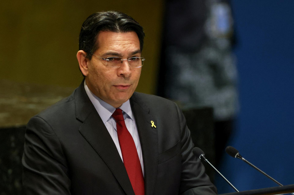 Izraelsk&yacute; veľvyslanec pri OSN Danny Danon. FOTO: Reuters