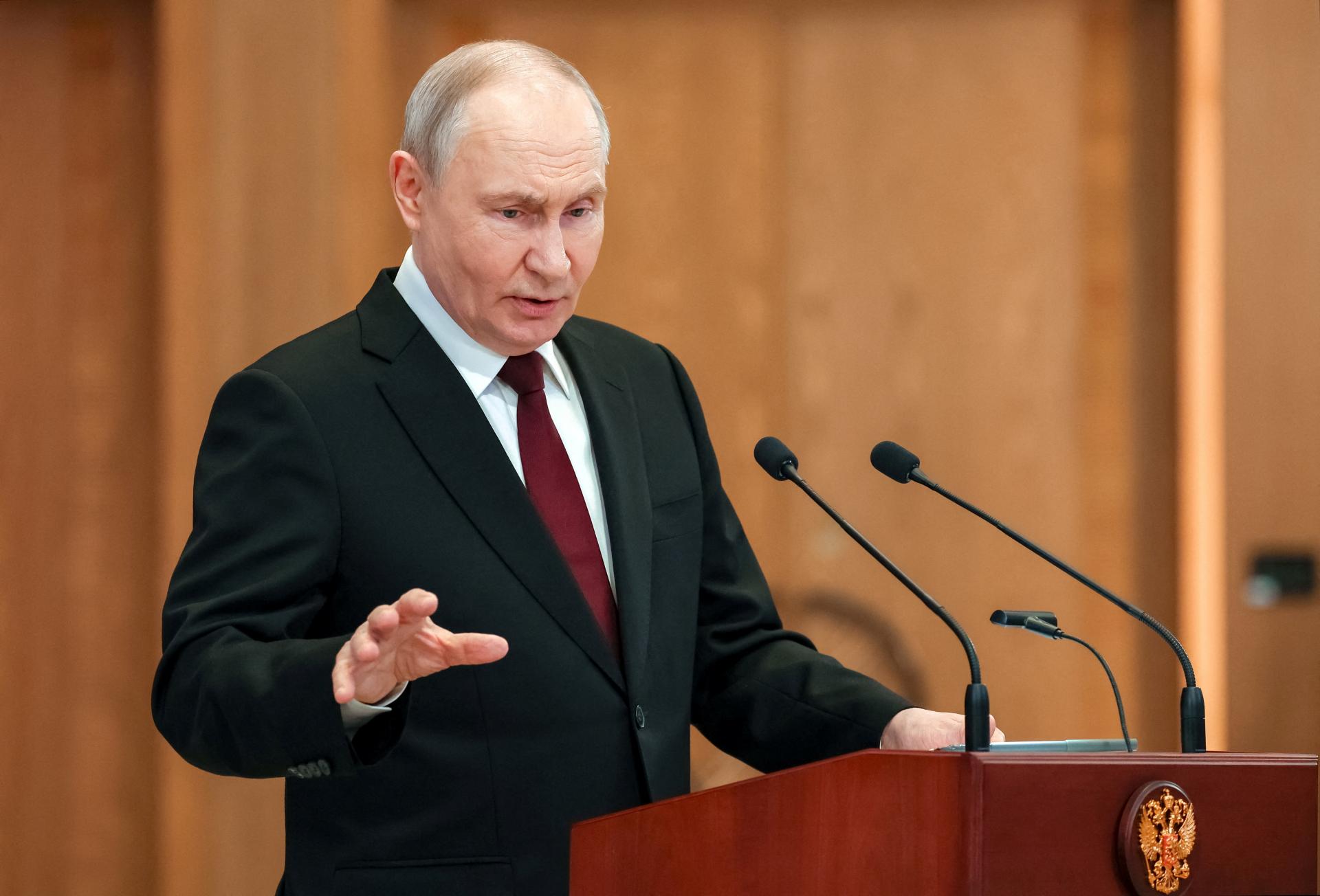 Putin sa vyjadril k incidentu v Rumunsku. Mohol to byť ukrajinský dron, tvrdí šéf Kremľa