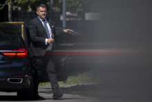 Na sn&iacute;mke minister invest&iacute;ci&iacute;, region&aacute;lneho rozvoja a informatiz&aacute;cie Samuel Migaľ (nez&aacute;visl&yacute;). FOTO: TASR/Martin Baumann