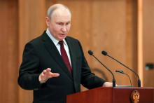 Rusk&yacute; prezident Vladimir Putin. FOTO: REUTERS