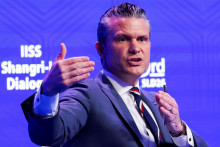 Americk&yacute; minister obrany Pete Hegseth. FOTO: Reuters