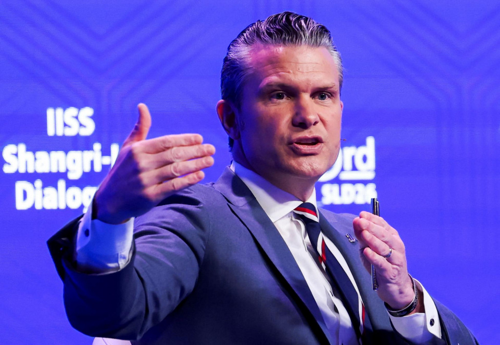 Americk&yacute; minister obrany Pete Hegseth. FOTO: Reuters