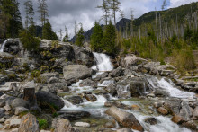 Na sn&iacute;mke Veľk&yacute; vodop&aacute;d Studen&eacute;ho potoka. Vysok&eacute; Tatry, 24. m&aacute;ja 2026 FOTO: TASR/Michal Sv&iacute;tok
