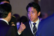 Japonsk&yacute; minister obrany &Scaron;indžiro Koizumi. FOTO: REUTERS