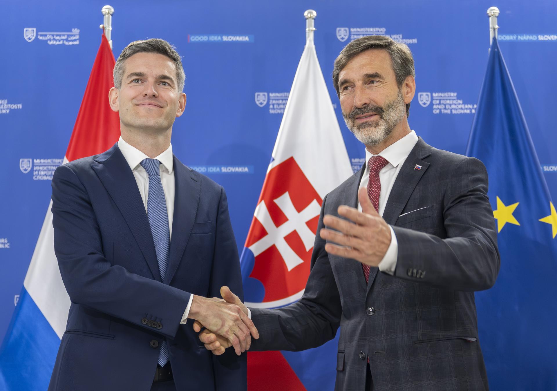 Holandsko rešpektuje Slovensko ako partnera v EÚ a NATO, vyhlásil minister zahraničných vecí Berendsen