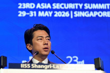 Japonsk&yacute; minister obrany &Scaron;indžiro Koizumi. FOTO: Reuters