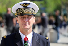 N&aacute;čeln&iacute;k gener&aacute;lneho &scaron;t&aacute;bu franc&uacute;zskych ozbrojen&yacute;ch s&iacute;l gener&aacute;l Fabien Mandon. FOTO: REUTERS