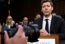 Gener&aacute;lny riaditeľ spoločnosti OpenAI Sam Altman. FOTO: Reuters