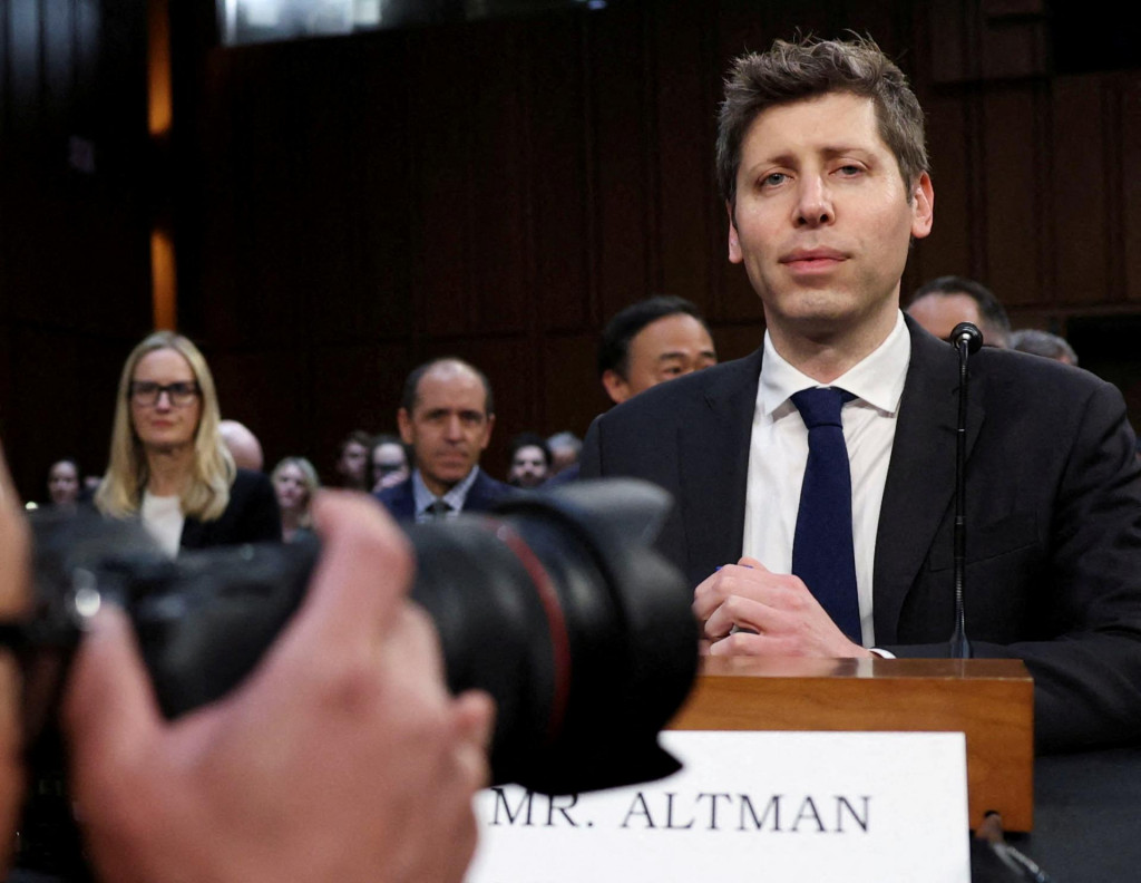 Gener&aacute;lny riaditeľ spoločnosti OpenAI Sam Altman. FOTO: Reuters
