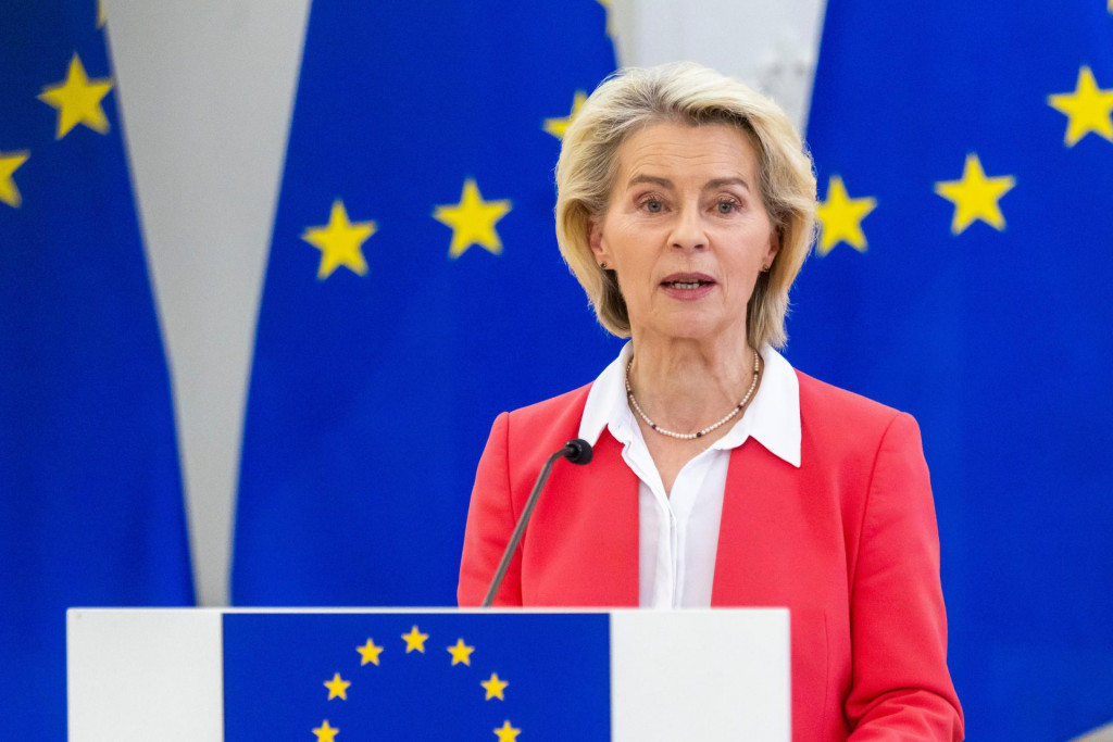 Predsedn&iacute;čka Eur&oacute;pskej komisie Ursula von der Leyenov&aacute;. FOTO: TASR/AP