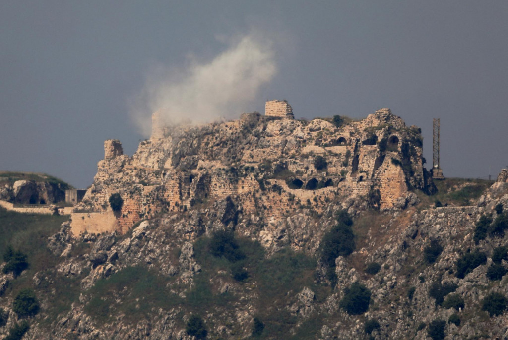 Beaufortsk&yacute; hrad. FOTO: REUTERS