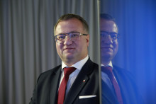 Radom&iacute;r &Scaron;alitro&scaron;, &scaron;tatny tajomn&iacute;k rezortu invest&iacute;ci&iacute;. FOTO: HN/Matej Duman