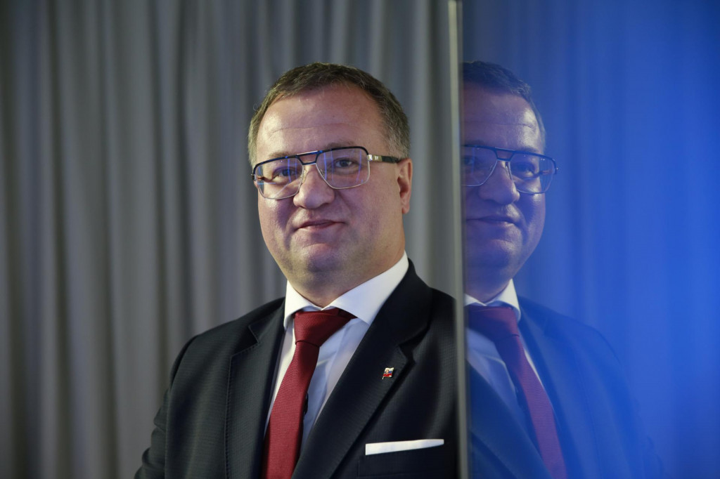 Radom&iacute;r &Scaron;alitro&scaron;, &scaron;tatny tajomn&iacute;k rezortu invest&iacute;ci&iacute;. FOTO: HN/Matej Duman