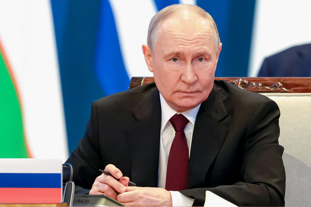 Rusk&yacute; prezident Vladimir Putin. FOTO: TASR/AP