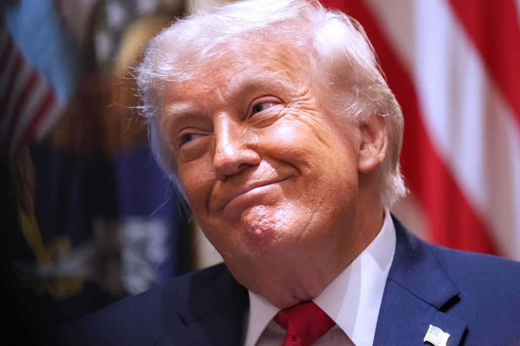 Americk&yacute; prezident Donald Trump. FOTO: TASR/AP