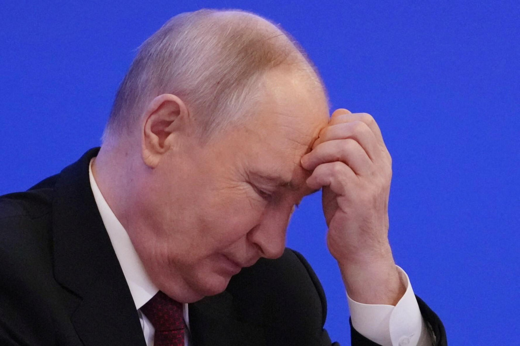Rusk&yacute; prezident Vladimir Putin. FOTO: REUTERS