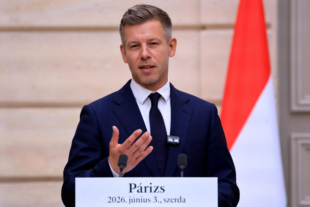 Maďarsk&yacute; premi&eacute;r P&eacute;ter Magyar. FOTO: Reuters