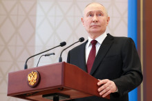 Rusk&yacute; prezident Vladimir Putin. FOTO: TASR/AP