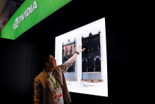 K ťah&uacute;ňom americk&eacute;ho akciov&eacute;ho trhu patria technologick&eacute; spoločnosti vr&aacute;tane Nvidie. FOTO: Reuters