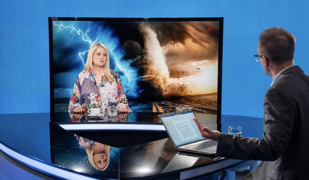Tať&aacute;na M&iacute;kov&aacute;, meteorologička, klimatologička a moder&aacute;torka spr&aacute;v o počas&iacute;. FOTO: Michal Růžička, MAFRA