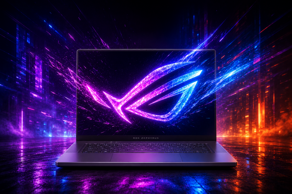 ROG predstavilo dva z&aacute;sadn&eacute; laptopy. Zephyrus G16 a Strix SCAR 18 (2026). FOTO: ChatGPT