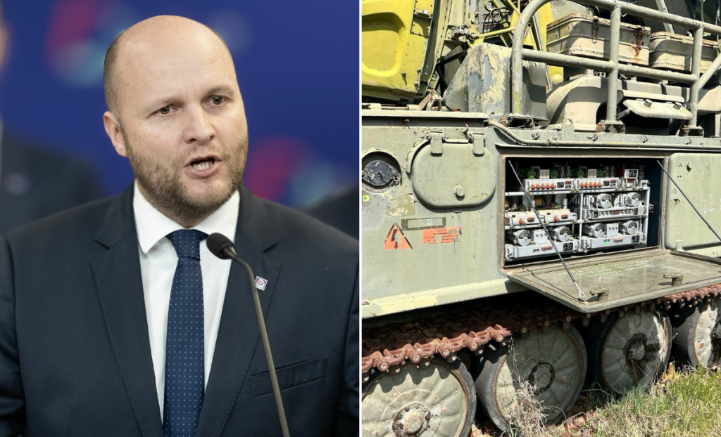 Jaroslav Naď zverejnil fotografie raketov&yacute;ch syst&eacute;mov KUB. FOTO: TASR, Demokrati; Kol&aacute;ž: HN