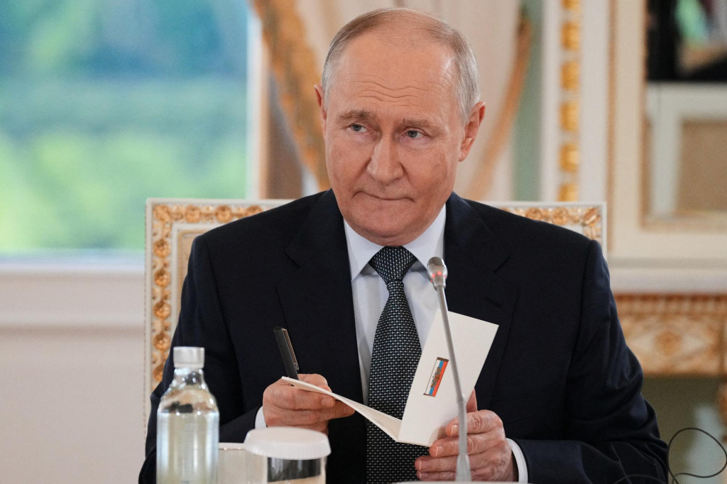 Rusk&yacute; prezident Vladimir Putin. FOTO: Reuters