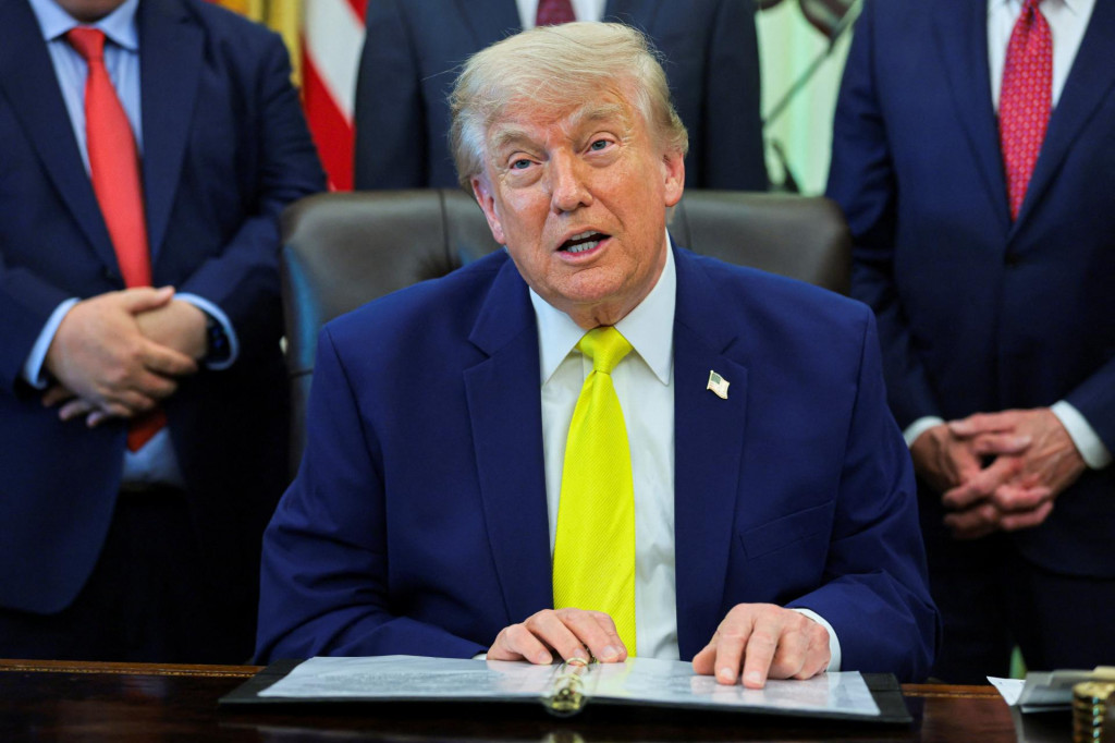 Americk&yacute; prezident Donald Trump. FOTO: Reuters