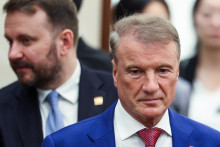 &Scaron;&eacute;f najv&auml;č&scaron;ej ruskej banky Sberbank German Gref. FOTO: Reuters