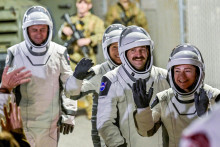Členovia NASA. FOTO: REUTERS