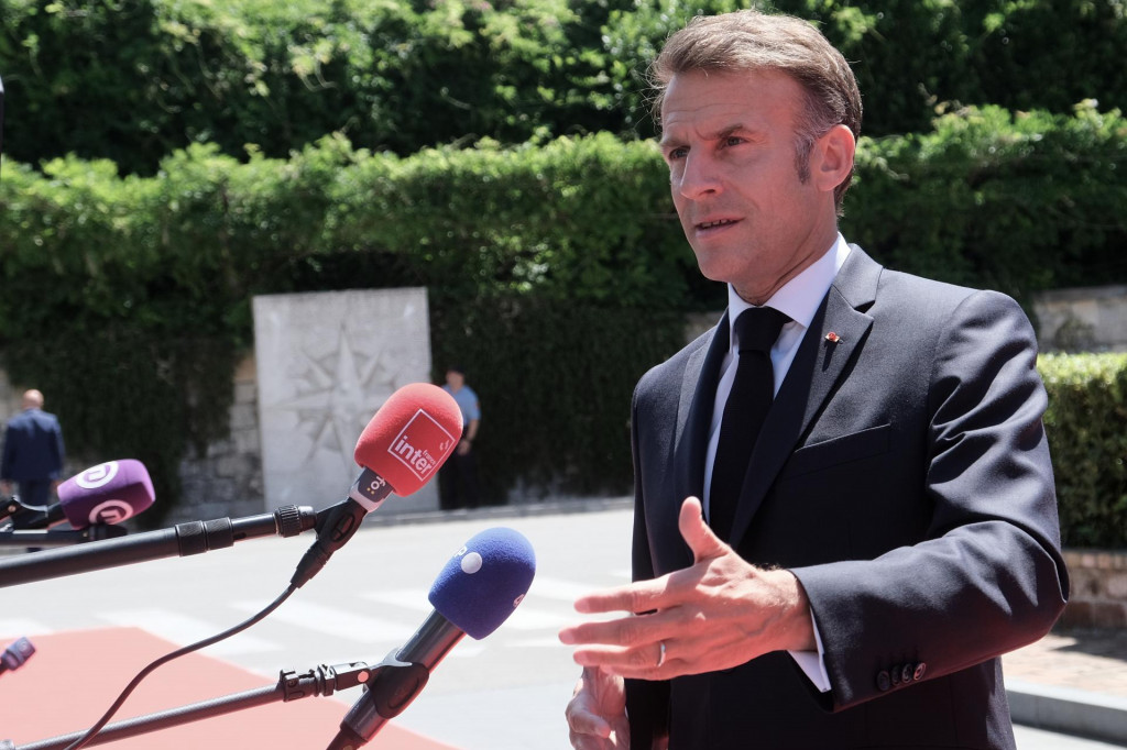 Franc&uacute;zsky prezident Emmanuel Macron. FOTO: TASR/AP
