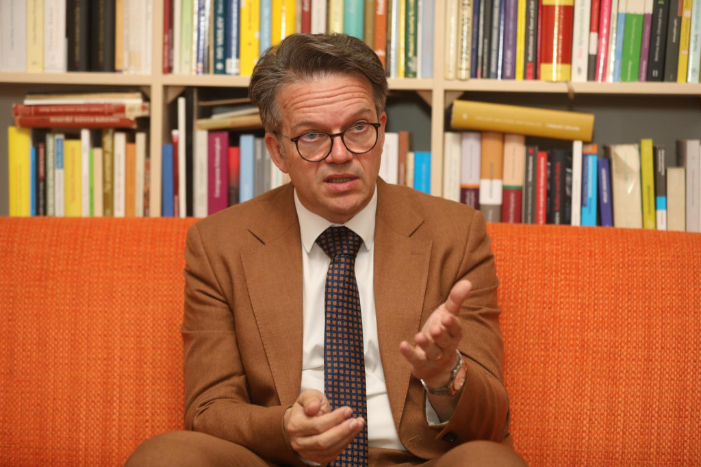 Začali sme stagnovať, upozorňuje Jozef Tancer, prorektor Univerzity Komensk&eacute;ho v Bratislave. FOTO: HN/Peter Mayer