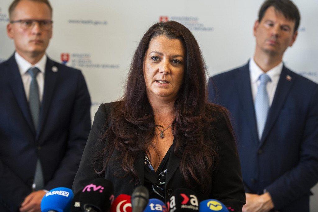 Na sn&iacute;mke b&yacute;val&aacute; riaditeľka Zv&auml;zu ambulantn&yacute;ch poskytovateľov Naďa Trenčansk&aacute; Bedu&scaron;ov&aacute;. FOTO: TASR/J. Nov&aacute;k